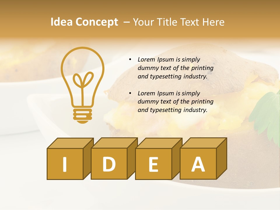 Megaphone Retro Metaphor PowerPoint Template