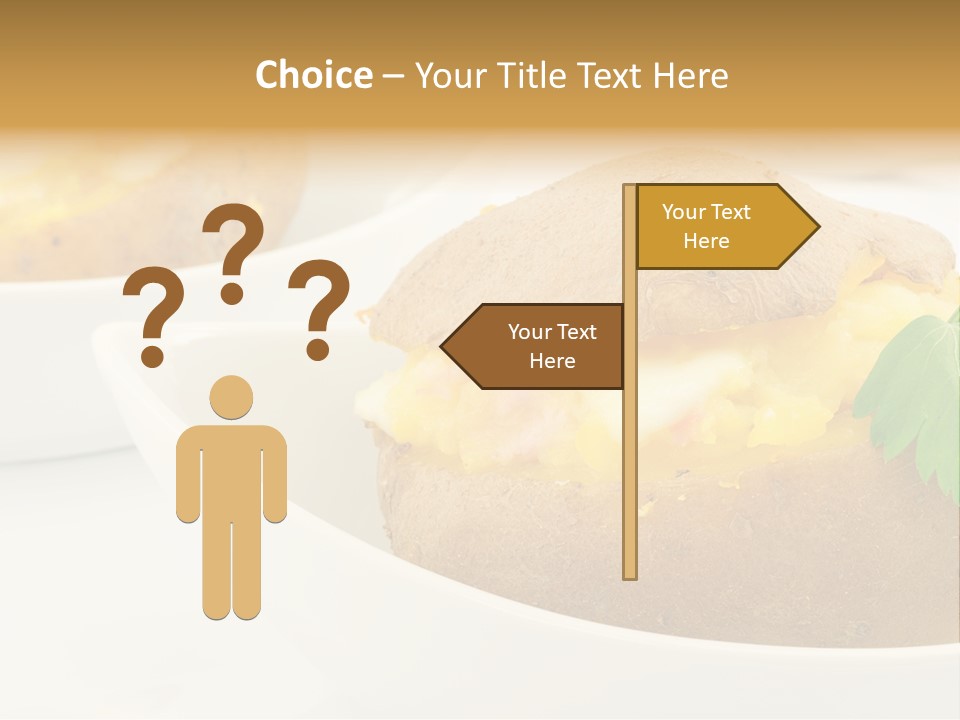 Megaphone Retro Metaphor PowerPoint Template