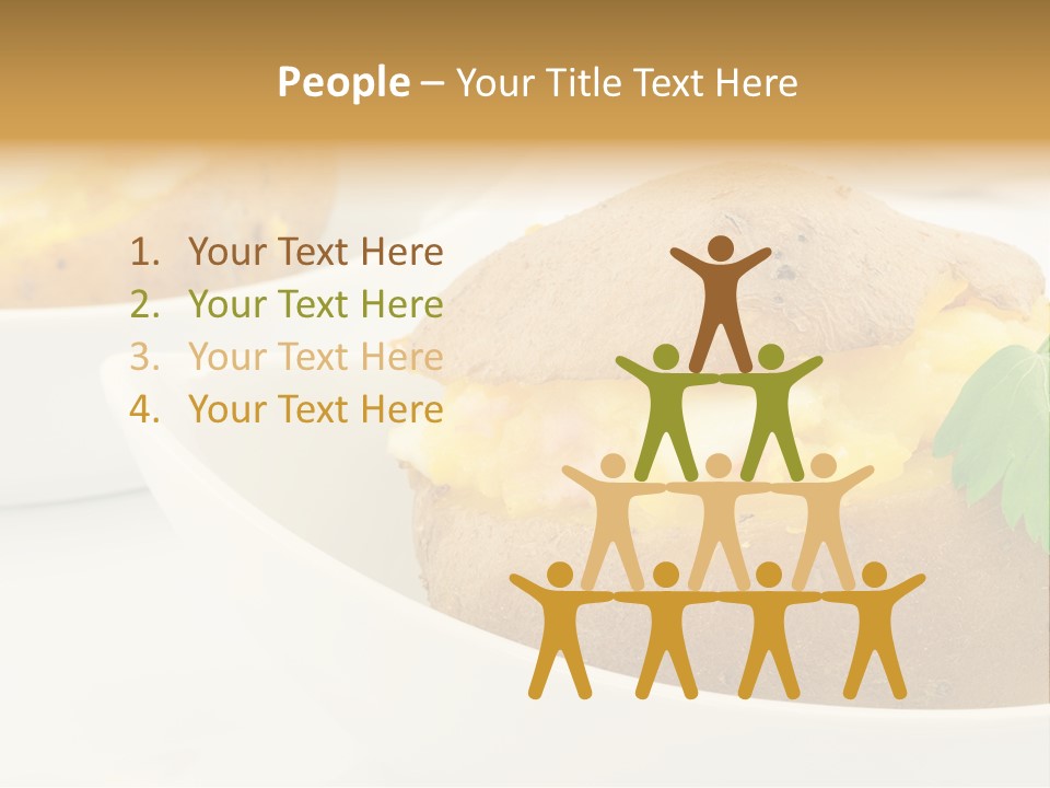 Megaphone Retro Metaphor PowerPoint Template