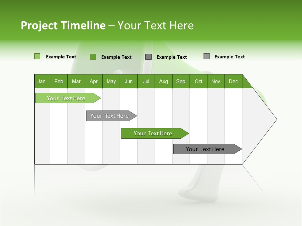 Megaphone Retro Metaphor PowerPoint Template