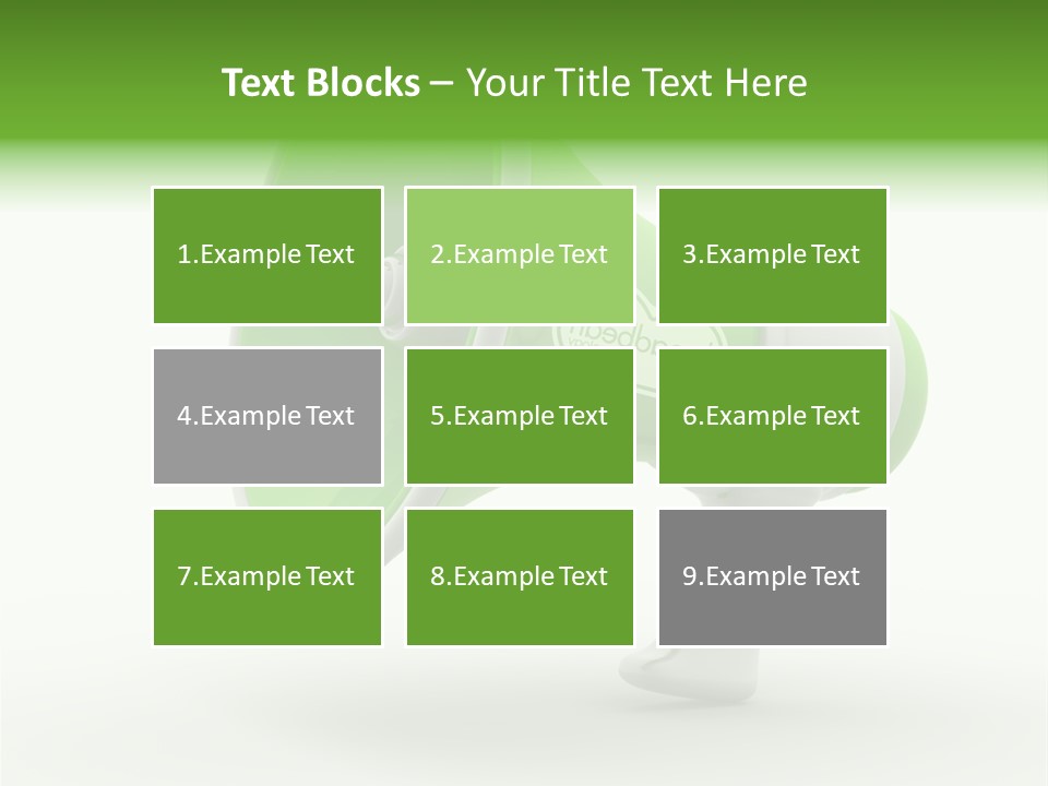 Megaphone Retro Metaphor PowerPoint Template