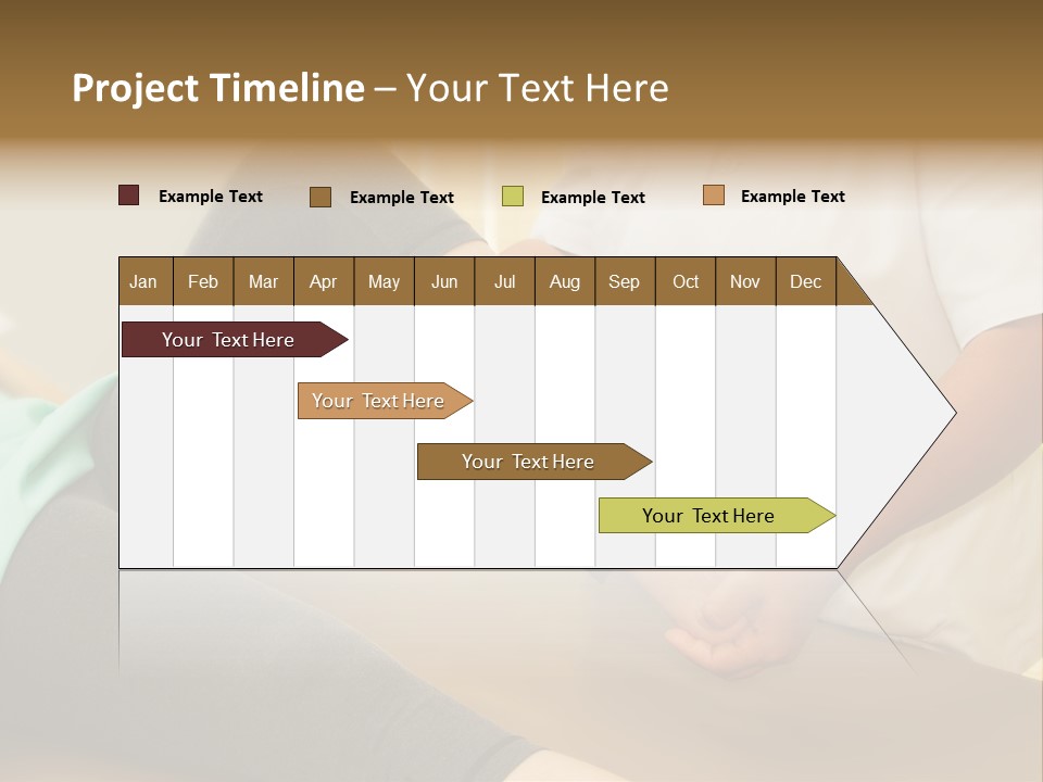 Leg Helpful Female PowerPoint Template