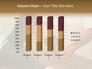 Leg Helpful Female PowerPoint Template