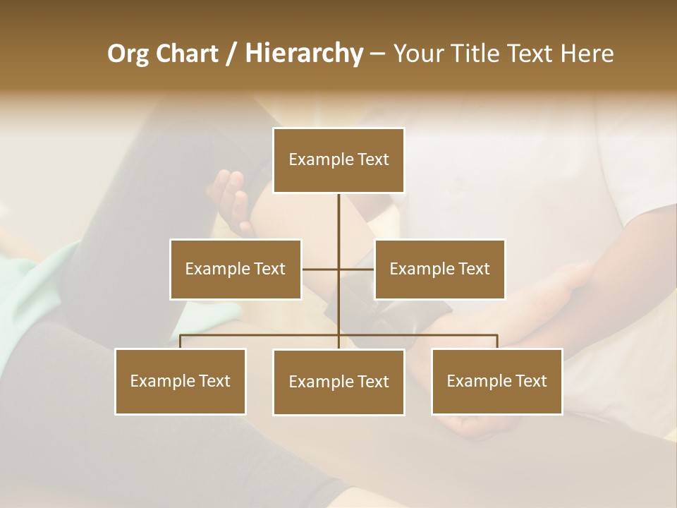 Leg Helpful Female PowerPoint Template