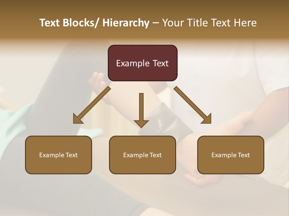 Leg Helpful Female PowerPoint Template