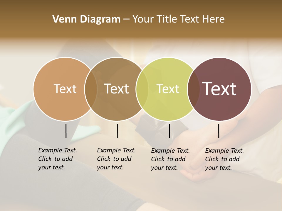 Leg Helpful Female PowerPoint Template