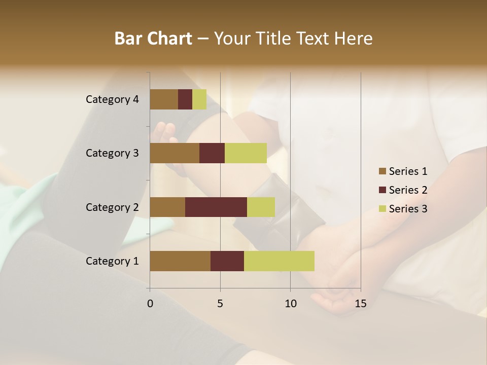 Leg Helpful Female PowerPoint Template