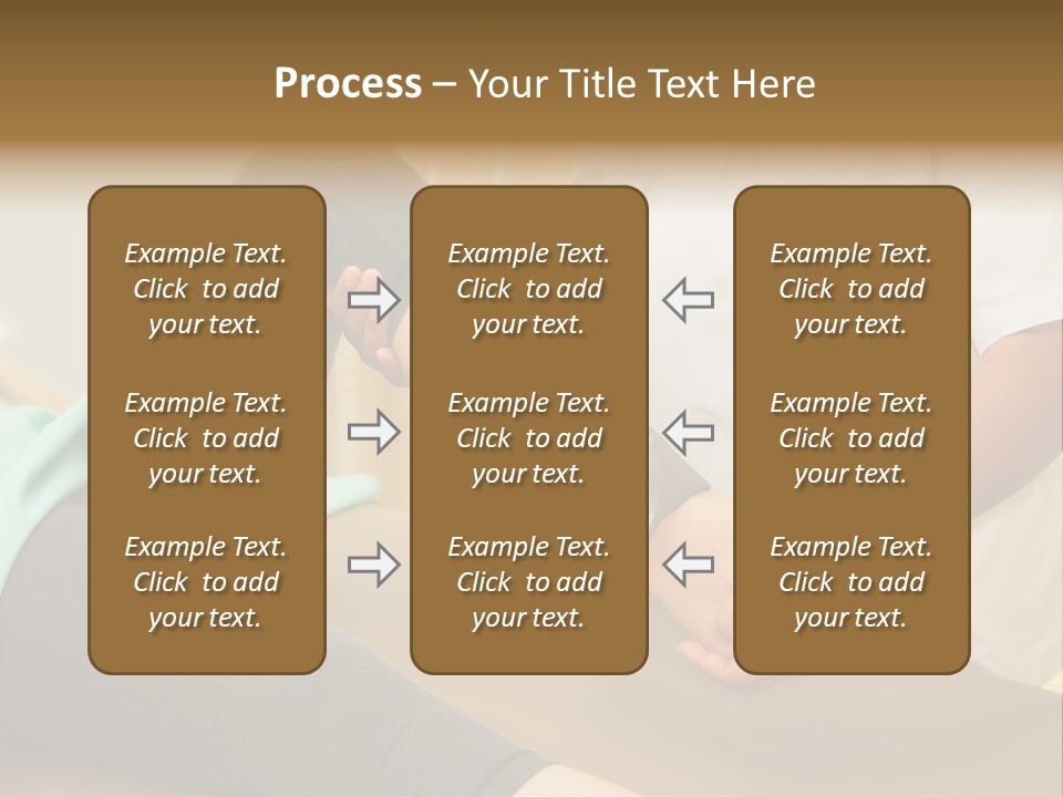 Leg Helpful Female PowerPoint Template