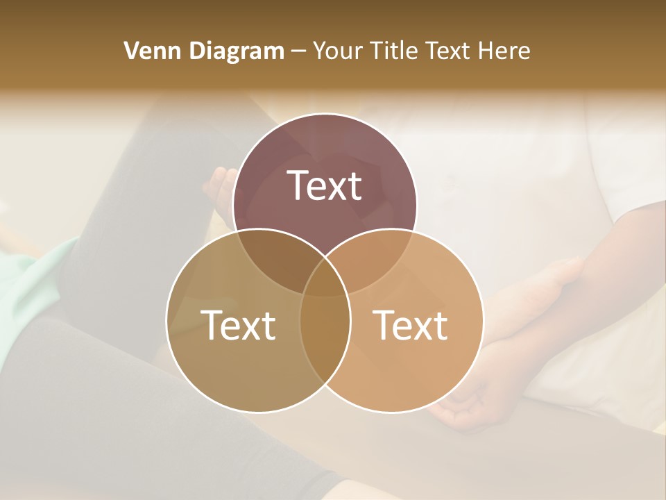 Leg Helpful Female PowerPoint Template