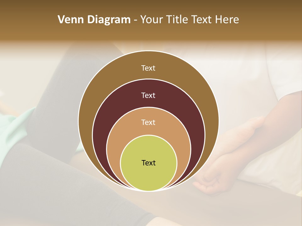 Leg Helpful Female PowerPoint Template