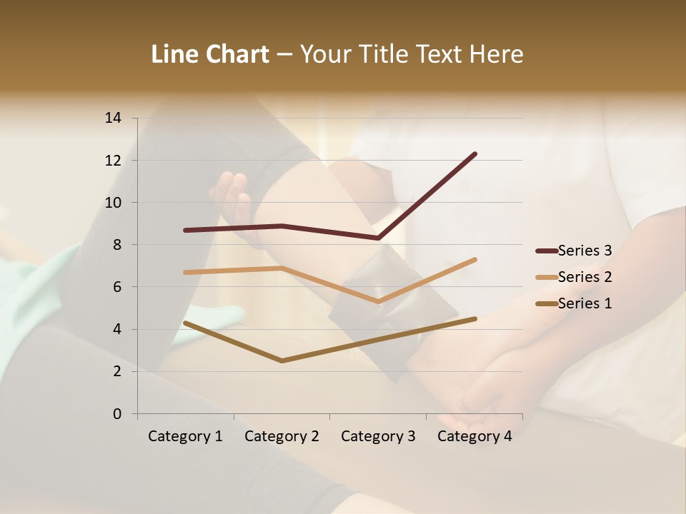 Leg Helpful Female PowerPoint Template