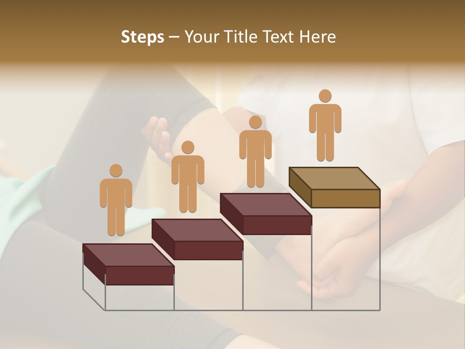 Leg Helpful Female PowerPoint Template