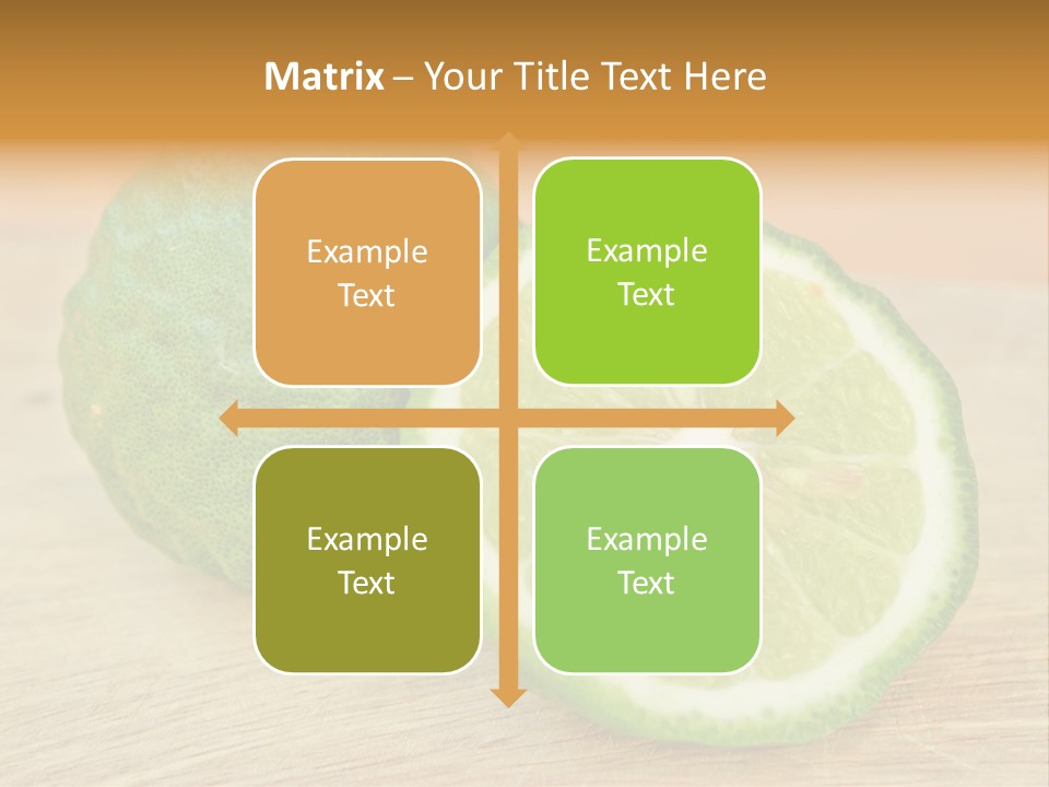 Leaves Design Sud PowerPoint Template