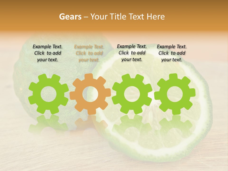 Leaves Design Sud PowerPoint Template