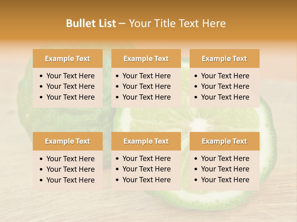 Leaves Design Sud PowerPoint Template