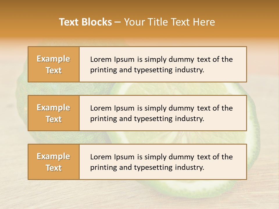 Leaves Design Sud PowerPoint Template