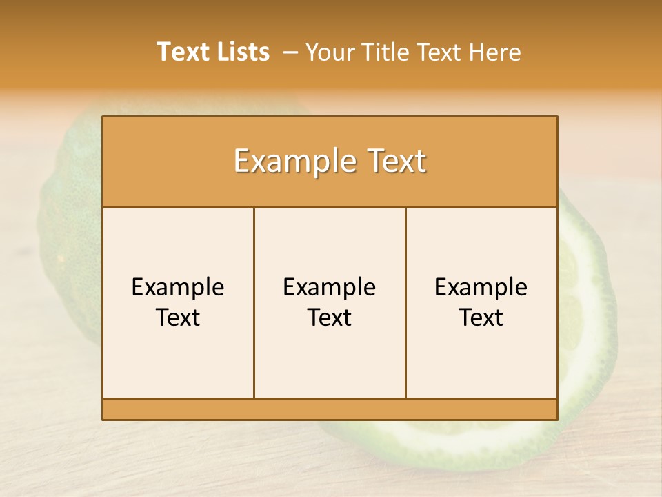 Leaves Design Sud PowerPoint Template