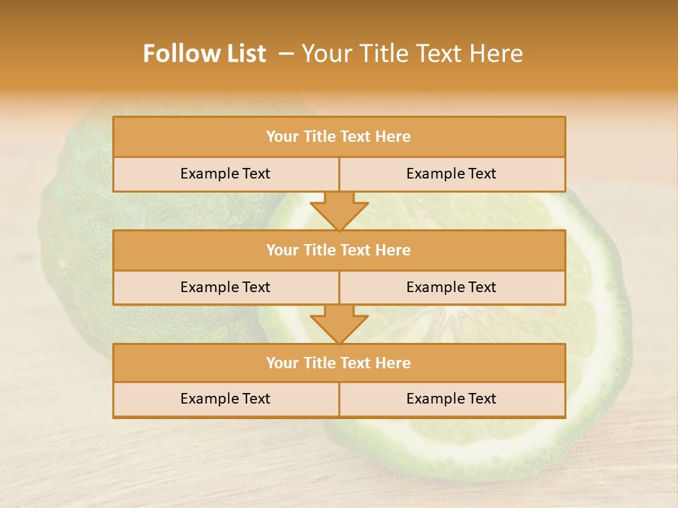 Leaves Design Sud PowerPoint Template