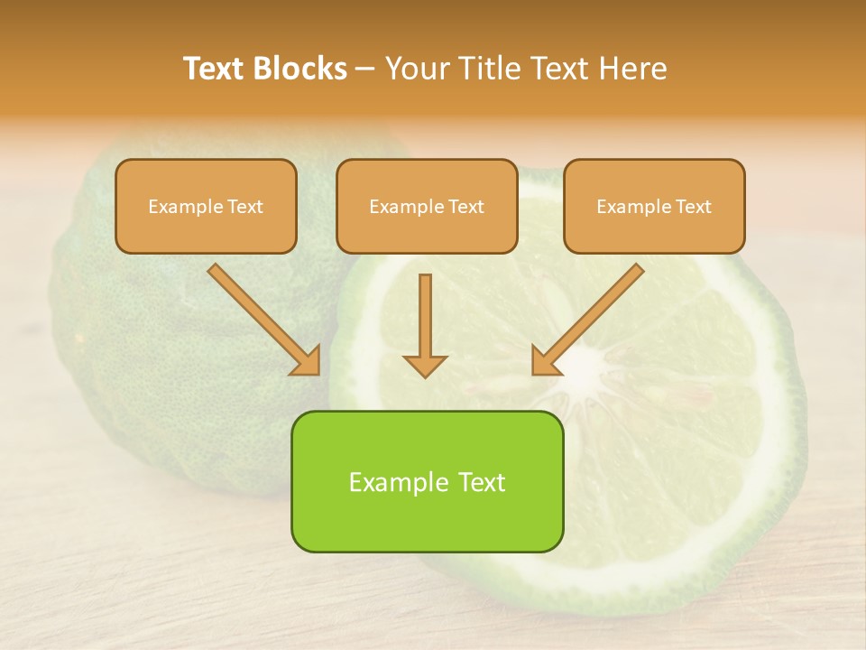 Leaves Design Sud PowerPoint Template