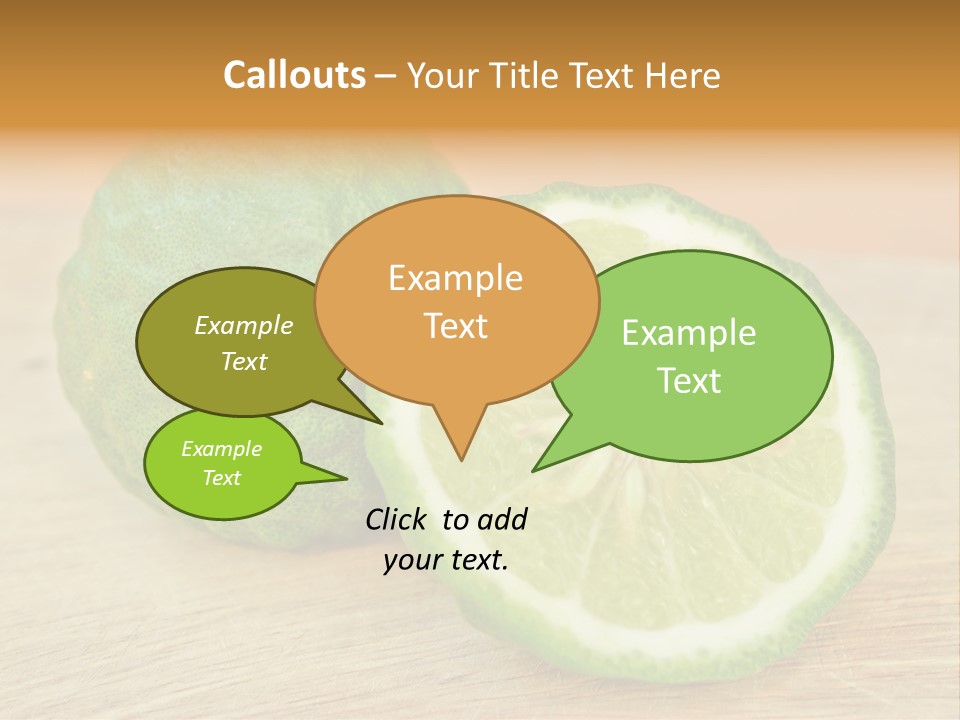 Leaves Design Sud PowerPoint Template