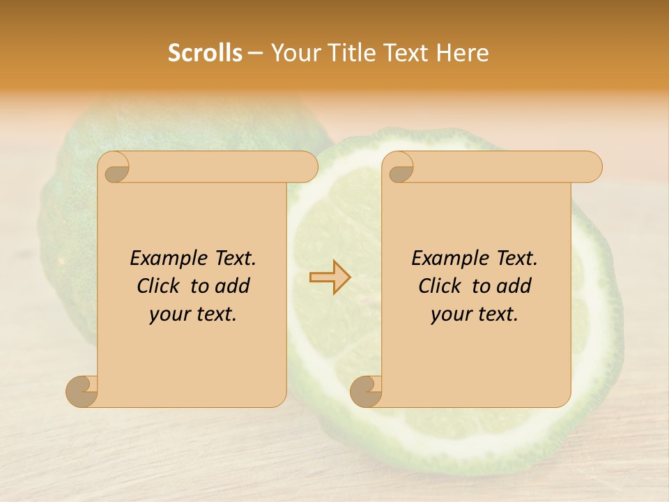 Leaves Design Sud PowerPoint Template