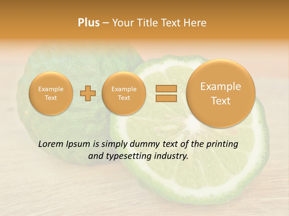 Leaves Design Sud PowerPoint Template