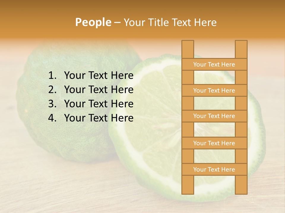 Leaves Design Sud PowerPoint Template