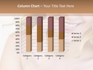 Aging Beautiful Closeup PowerPoint Template