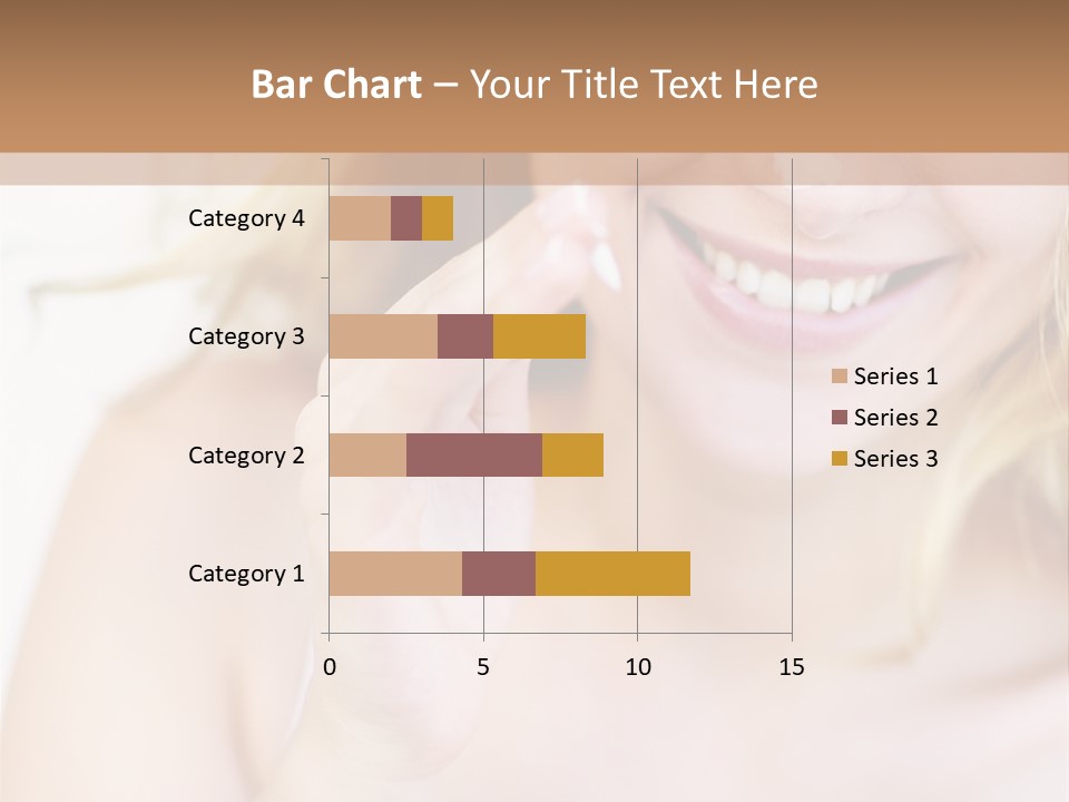 Aging Beautiful Closeup PowerPoint Template