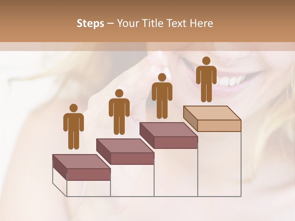 Aging Beautiful Closeup PowerPoint Template