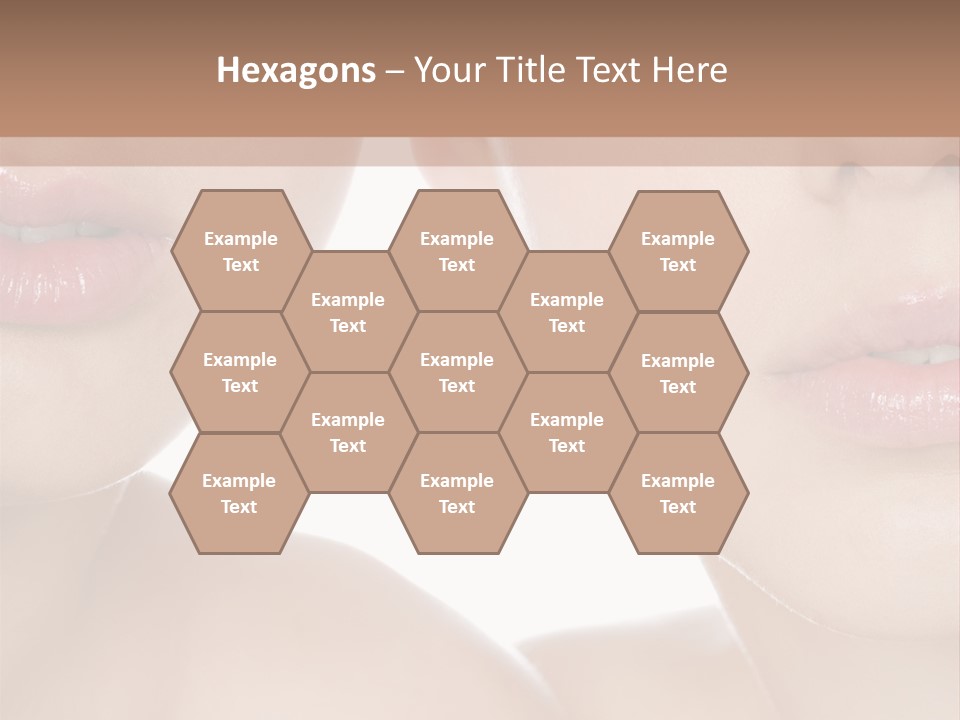 Pure Togetherness Close Up PowerPoint Template