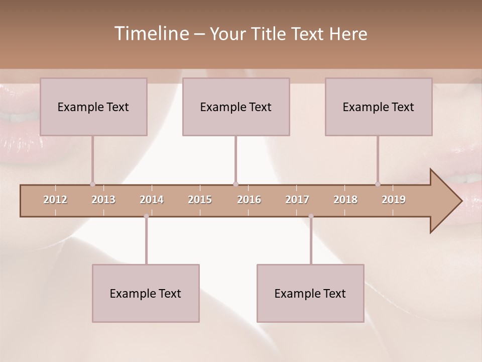 Pure Togetherness Close Up PowerPoint Template