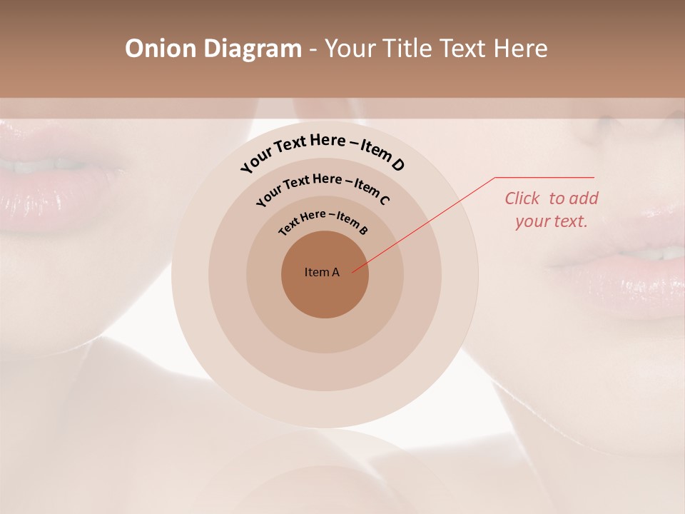 Pure Togetherness Close Up PowerPoint Template