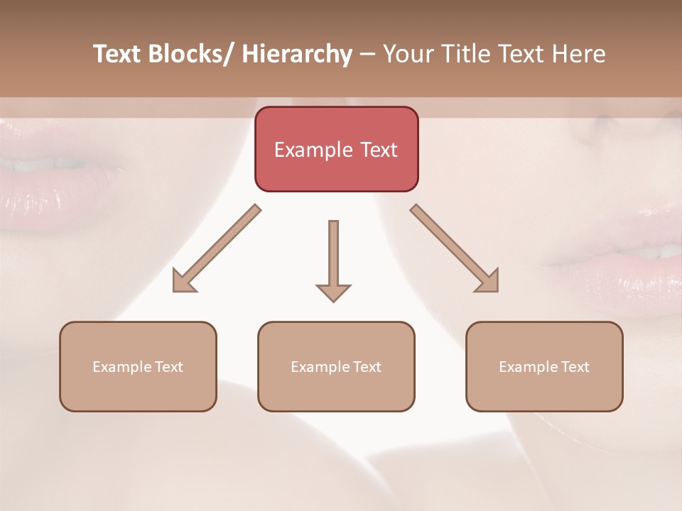 Pure Togetherness Close Up PowerPoint Template