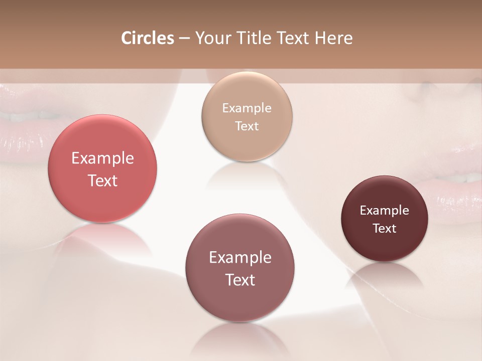 Pure Togetherness Close Up PowerPoint Template