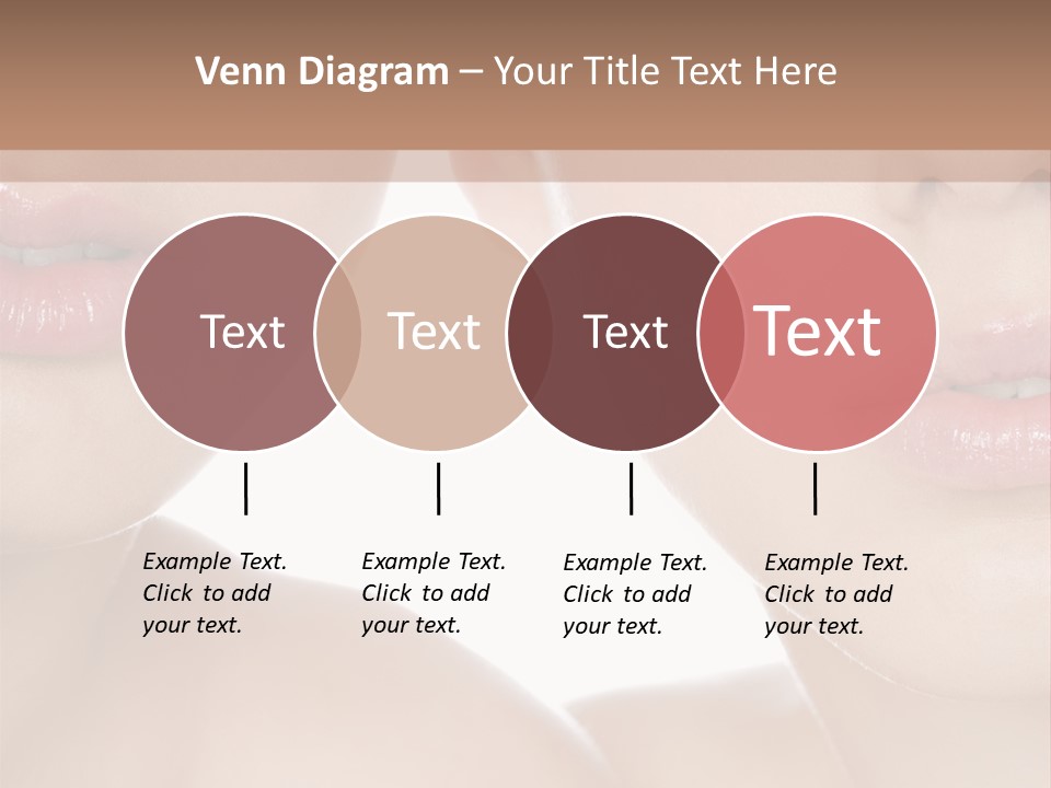 Pure Togetherness Close Up PowerPoint Template