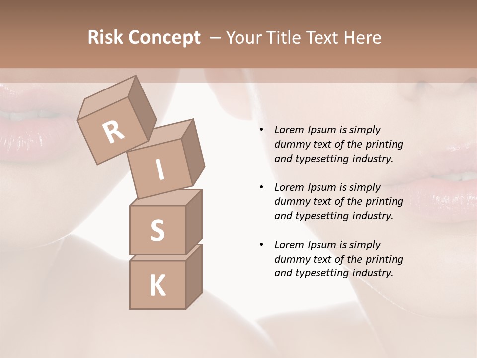 Pure Togetherness Close Up PowerPoint Template