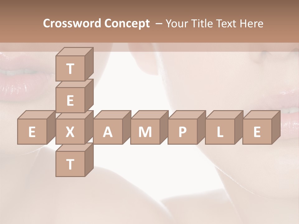 Pure Togetherness Close Up PowerPoint Template