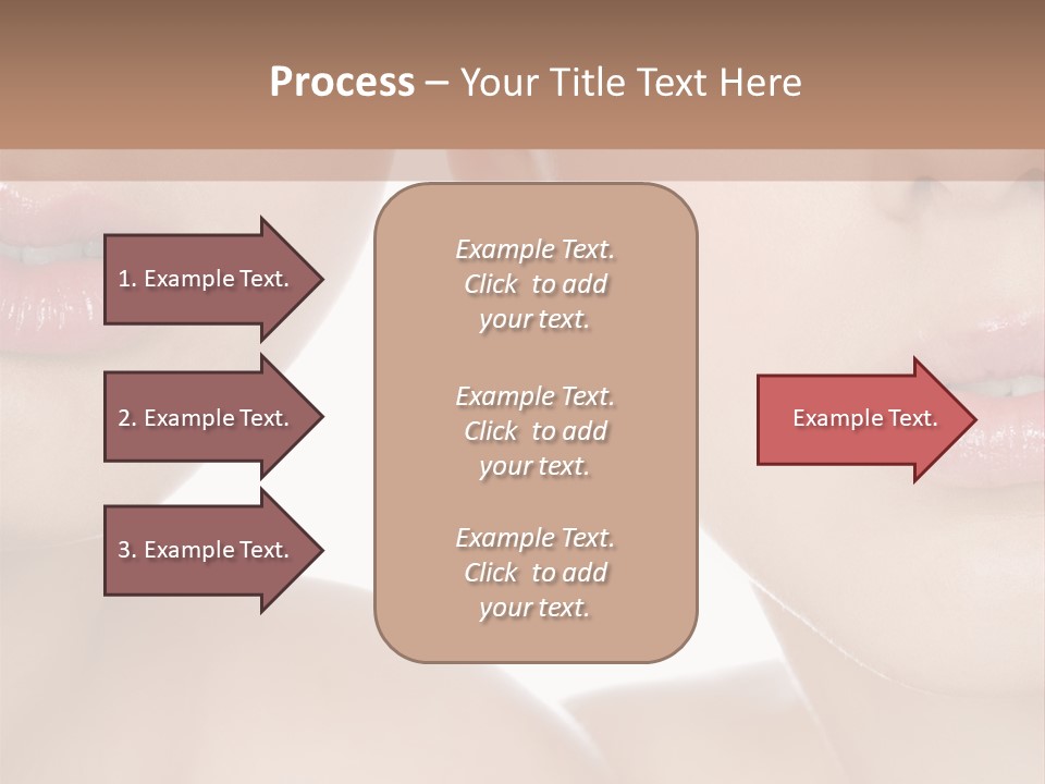 Pure Togetherness Close Up PowerPoint Template