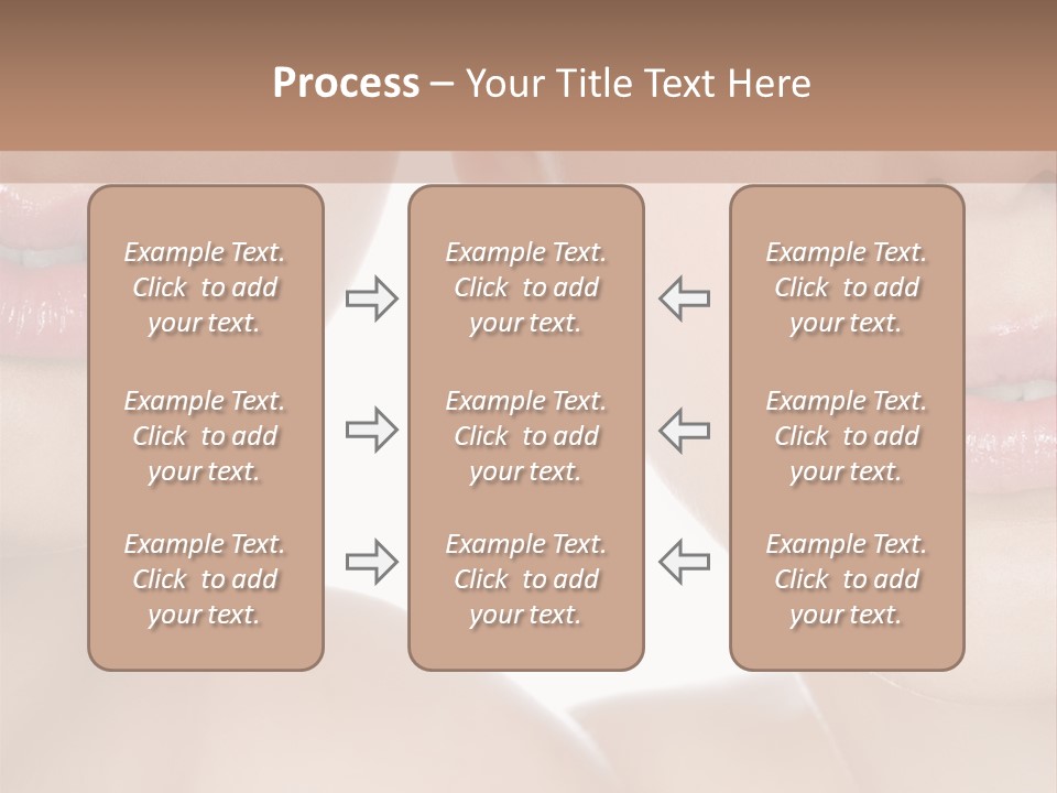 Pure Togetherness Close Up PowerPoint Template