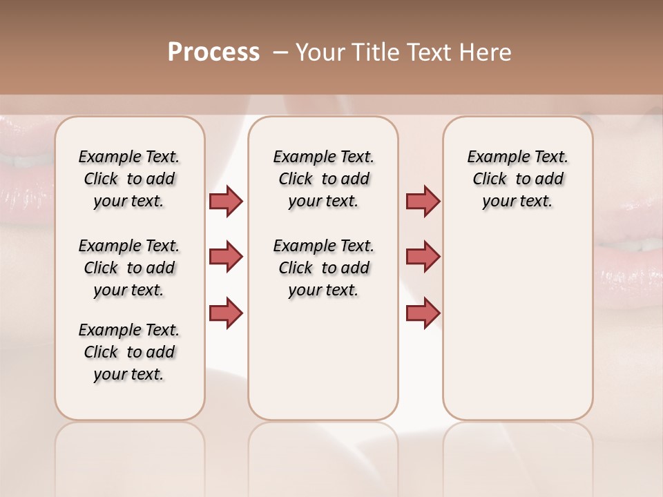 Pure Togetherness Close Up PowerPoint Template