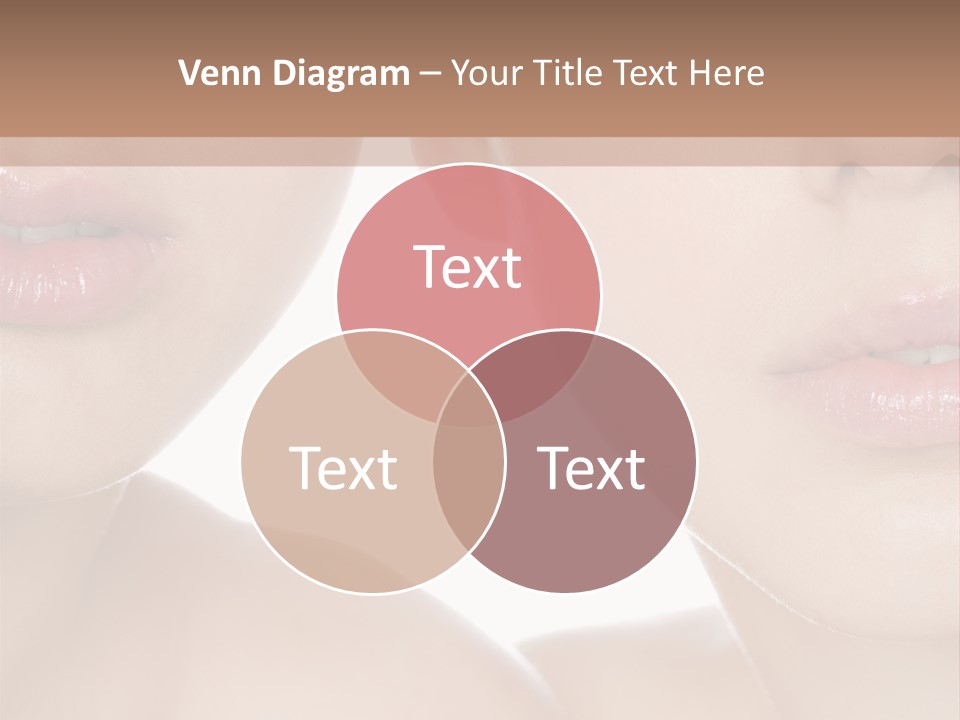 Pure Togetherness Close Up PowerPoint Template