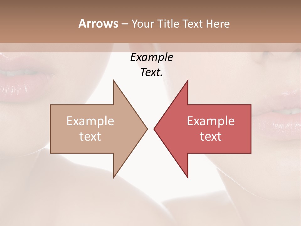 Pure Togetherness Close Up PowerPoint Template
