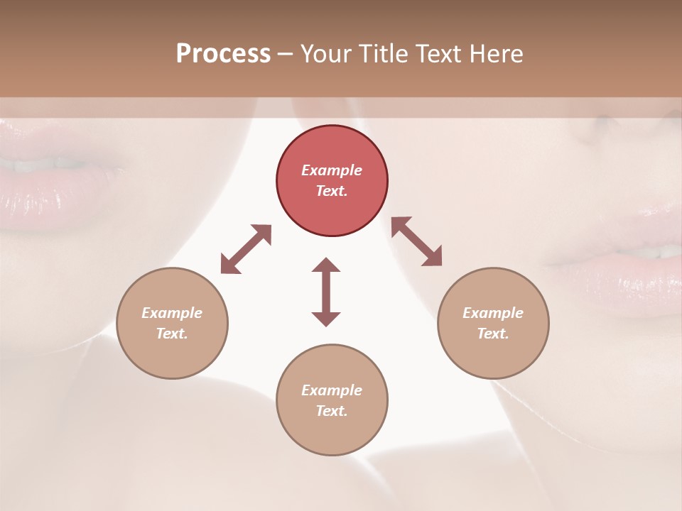 Pure Togetherness Close Up PowerPoint Template