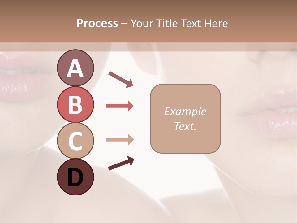 Pure Togetherness Close Up PowerPoint Template