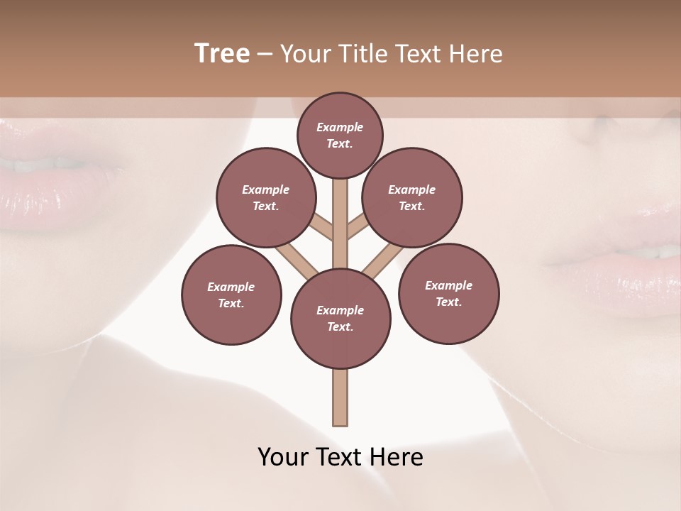 Pure Togetherness Close Up PowerPoint Template