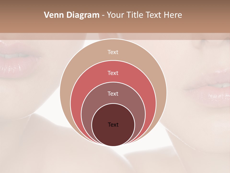 Pure Togetherness Close Up PowerPoint Template
