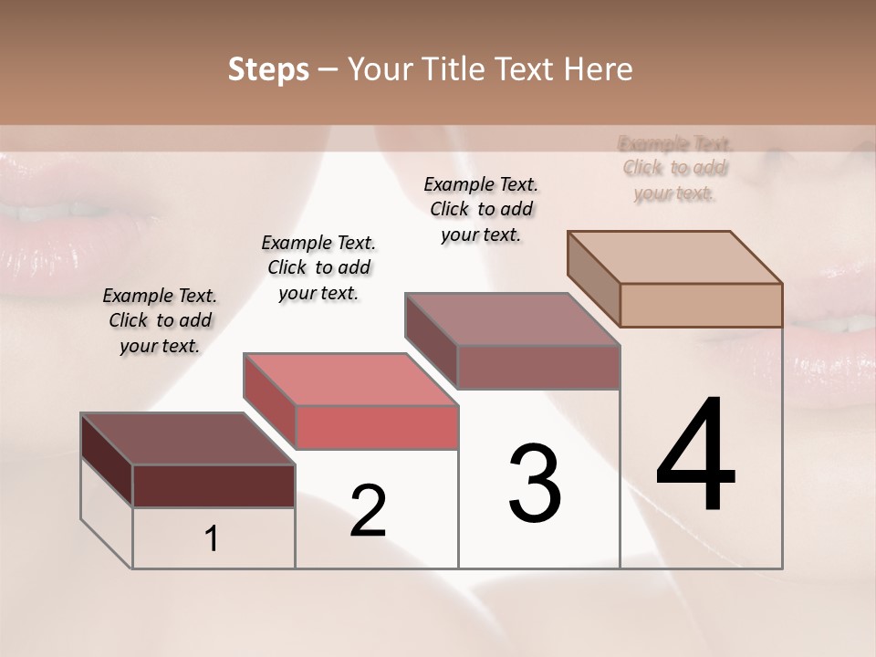 Pure Togetherness Close Up PowerPoint Template