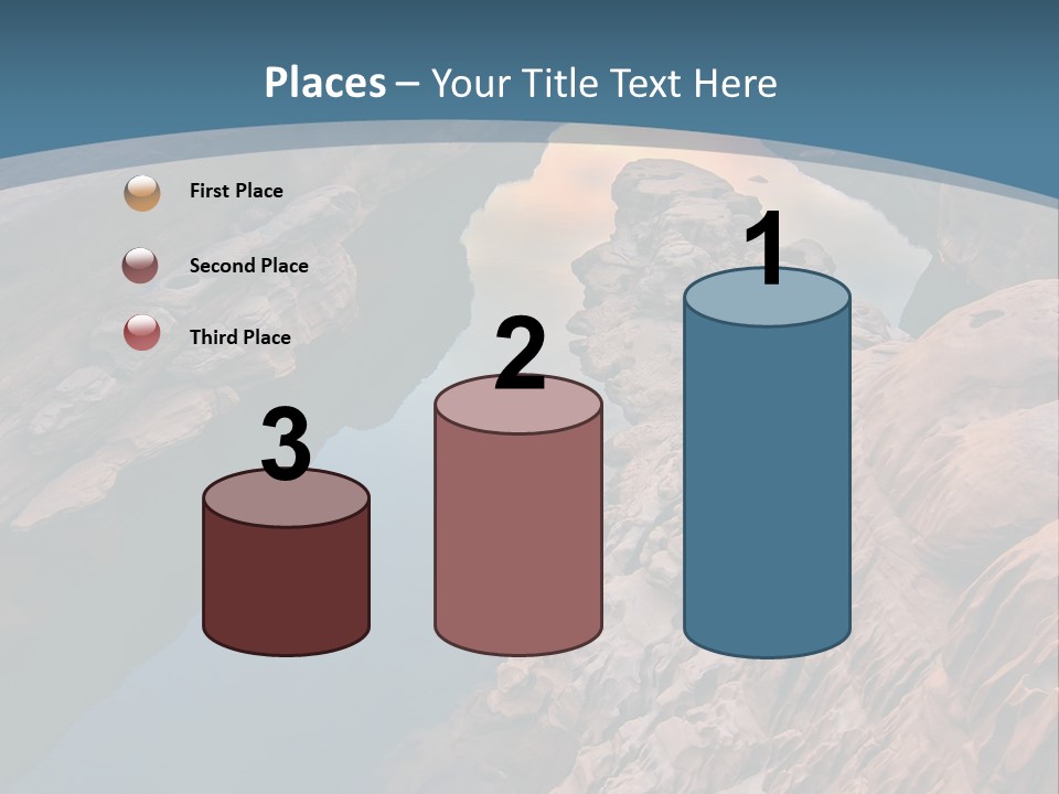 Canal Attraction Mekong PowerPoint Template