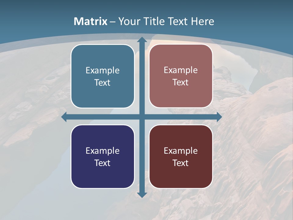 Canal Attraction Mekong PowerPoint Template